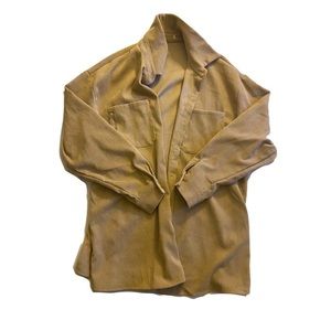 Tan Corduroy Blouse